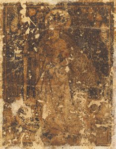 Santa Catalina [verso] de German 15th Century
