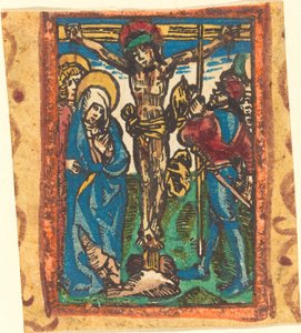 La Crucifixión de German 15th Century