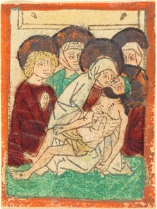 La lamentación de German 15th Century