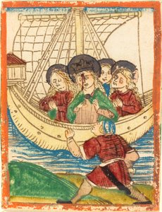 El viaje de Santa Úrsula de German 15th Century