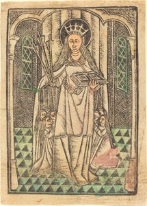 Santa Úrsula como protectora de German 15th Century or Master of the Protective Saints of Cologne