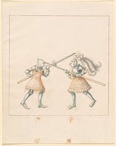 Freydal, El Libro de Justas y Torneos del Emperador Maximiliano I: Combates a Pie (Justas)(Volumen III): Lámina 149 de German 16th Century