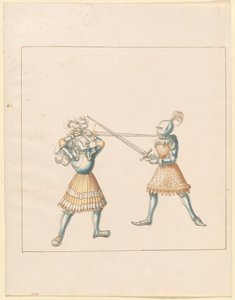Freydal, El libro de justas y torneos del emperador Maximiliano I: Combates a pie (Justas)(Volumen III): Plato 162 de German 16th Century