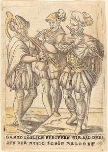 Gantz loblich Pfeiffen wir all drei avs der Mvsic: Schon Melodey de German 16th Century