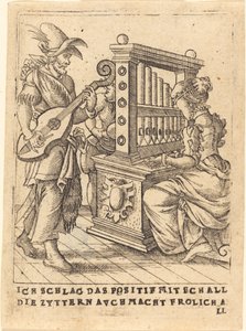 Ich schlag das Positif mit Schall die Zytternavchmacht frolich all de German 16th Century