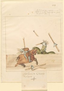 Justa de paz italiana de German 16th Century