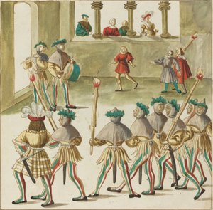 Mascarada de German 16th Century