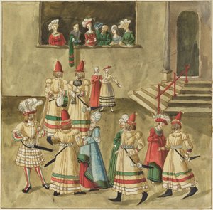 Mascarada de German 16th Century