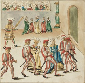 Mascarada de German 16th Century