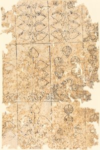 Carta de juego de German 16th Century