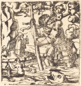 San Cristóbal de German 16th or 19th Century