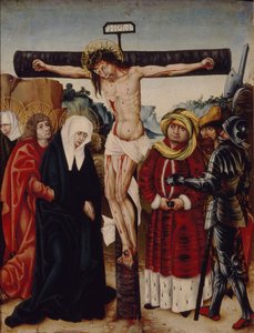 La Crucifixión, principios del siglo XVI de German Master