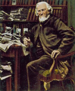 Hoffmann von Fallersleben, poeta alemán (foto en color) de German Photographer