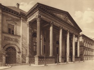 Palacio Leine, Hannover (foto b/n)