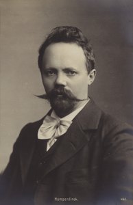 Retrato de Engelbert Humperdinck (foto en blanco y negro) de German Photographer