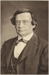Retrato de Wilhelm Taubert (foto en blanco y negro) de German Photographer