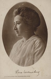 Rosa Luxemburg (foto b/n) de German Photographer