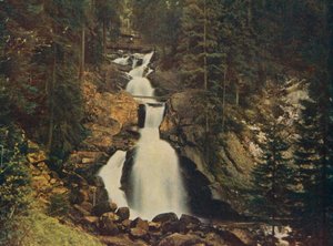 Cascadas de Triberg, Selva Negra, Alemania (foto en color) de German Photographer