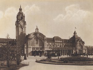 Wiesbaden, estación central (foto b/n) de German Photographer