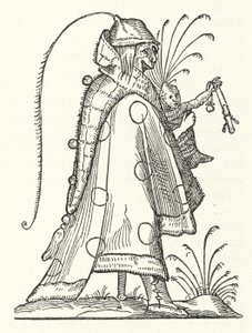 Un personaje del libro Les Songes drolatiques de Pantagruel (Los sueños cómicos de Pantagruel) de Richard Breton de German School