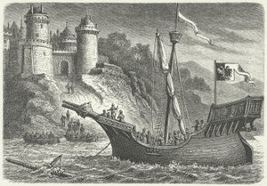 Un barco mercante de la Liga Hanseática de German School