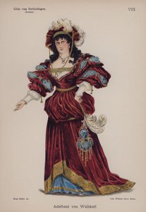 Adelheid von Walldorf, de Gotz von Berlichingen por Goethe de German School