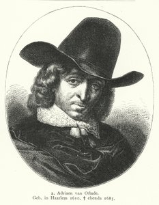 Adriaen van Ostade, pintor de la Edad de Oro holandesa (grabado) de German School