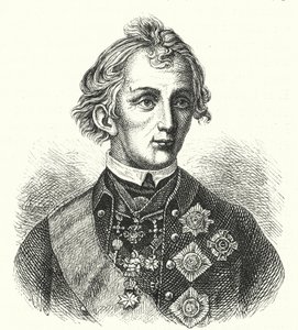 Alexander Suvorov, general ruso de German School