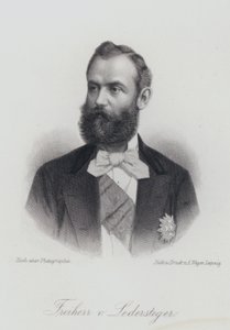 Alois Ledersteger, escritor austriaco (grabado) de German School