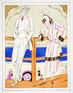 Ammeer, atuendos de Gerard Bresser, de Styl, pub.1922 de German School