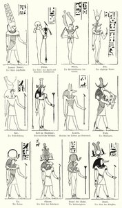 Dioses y diosas del Antiguo Egipto