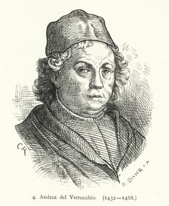 Andrea del Verrocchio, pintor, escultor y orfebre renacentista italiano de German School