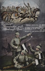 ¡Levántense! ¡Camaradas, a sus caballos, a sus caballos! de German School