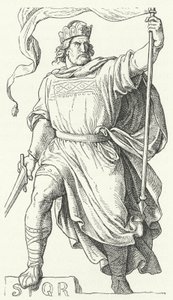 Arnulfo de Carintia, rey disputado de Italia y emperador del Sacro Imperio Romano de German School