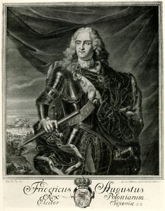 Augusto II el Fuerte de German School