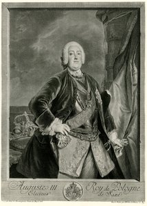 Augusto III (1696-1763) Rey de Polonia de German School