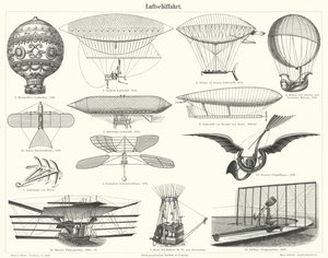 Globos, dirigibles y otras máquinas voladoras de German School