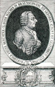Barthold Fritz (1697-1766) grabado por J.C. Eberling