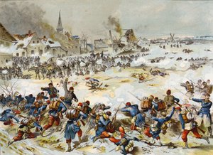 Batalla de Bapaume, Guerra Franco-Prusiana, 3 de enero de 1870 de German School