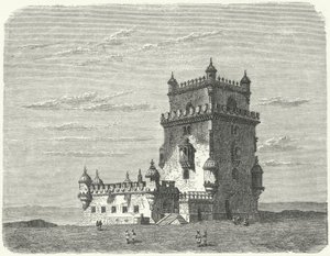 Torre de Belém, Lisboa (grabado)