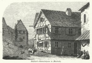 Lugar de nacimiento del poeta y dramaturgo alemán Friedrich Schiller, Marbach am Neckar de German School