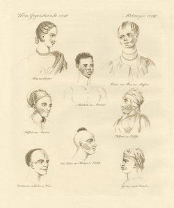 Tribu de negros en el centro de África