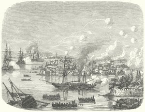 Bombardeo de Cantón por los británicos, Segunda Guerra del Opio de German School