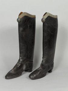 Botas, 3er von Zieten Húsares, usadas por HRH El Duque de Connaught, antes de 1914 de German School