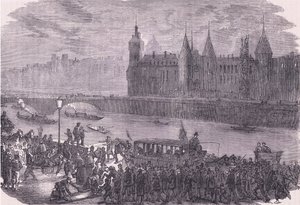 Trayendo a los heridos, Cassells History of the War between France and Germany publicado por Cassell and Company Limited, c.1890