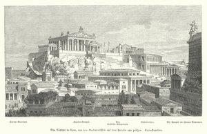 Colina Capitolina, antigua Roma de German School