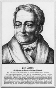 Carl August, Gran Duque de Sajonia-Weimar-Eisenach (grabado)