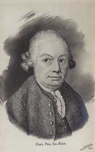 Carl Philipp Emanuel Bach, músico y compositor del período clásico alemán (1714-1788)