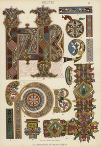 Celta, Iluminación de Manuscritos de German School