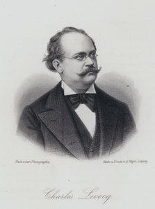 Charles Lecocq, compositor francés (grabado) de German School